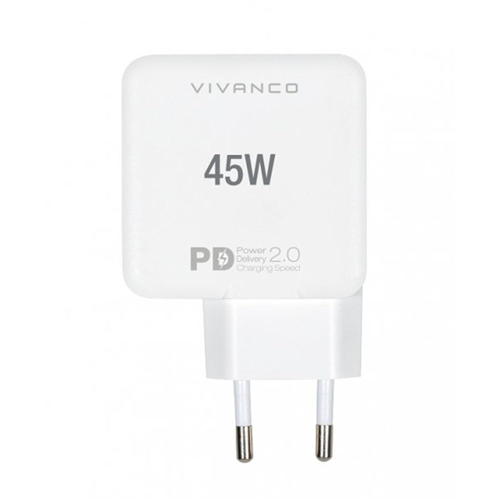 Vivanco Super Fast PD Dual Charger 45W