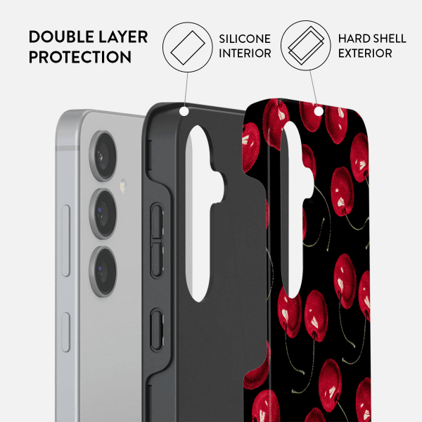Burga Samsung Galaxy S24 FE Cover Tough Cherrybomb