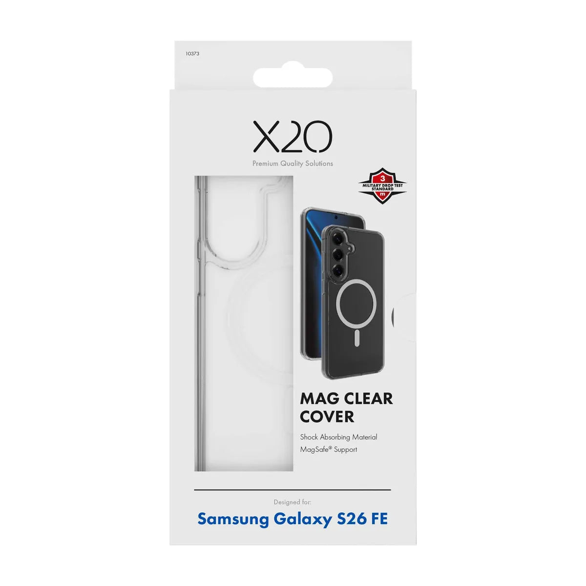 X2O Samsung Galaxy S26 FE Cover Mag Clear Klar