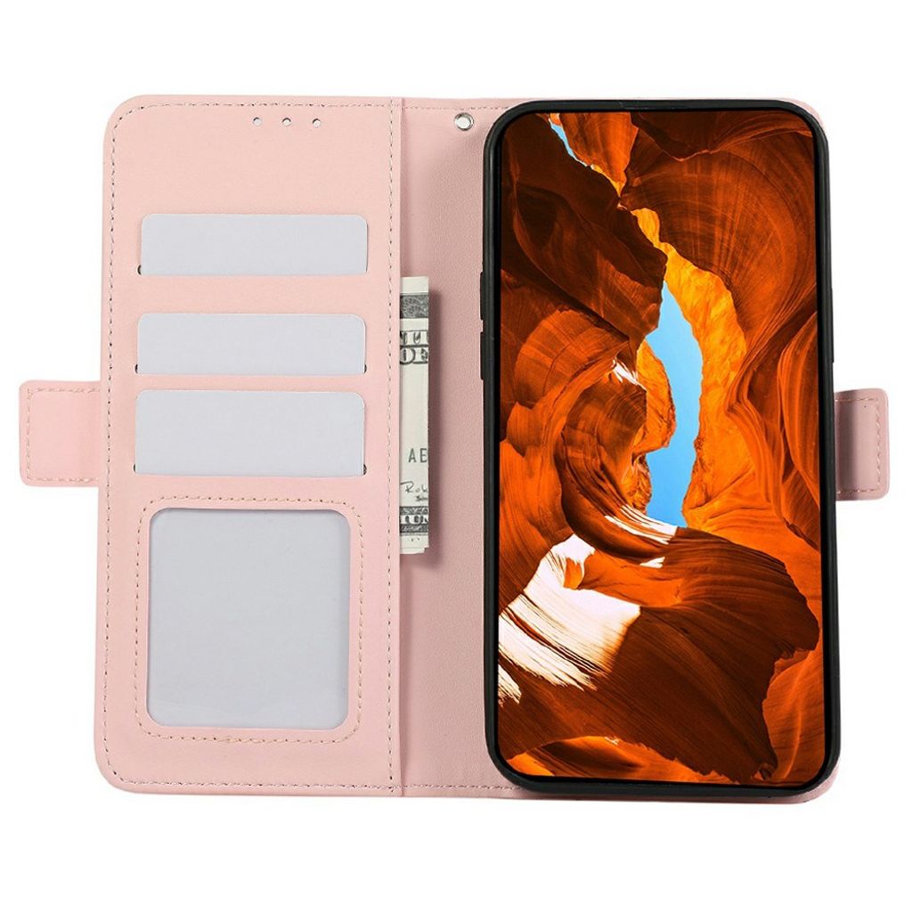 ABEEL Google Pixel 11/Pixel 11 Pro Etui RFID-beskyttelse Lyserød