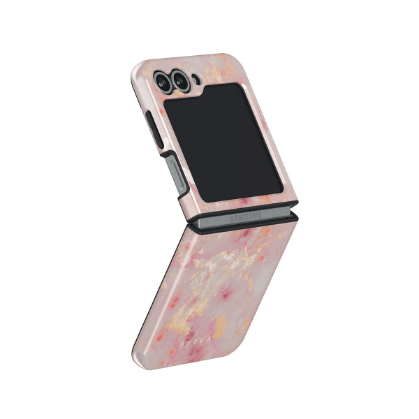 Burga Samsung Galaxy Z Flip 6 Cover Tough Golden Coral