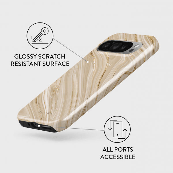 Burga Google Pixel 9/Pixel 9 Pro Cover Tough Full Glam