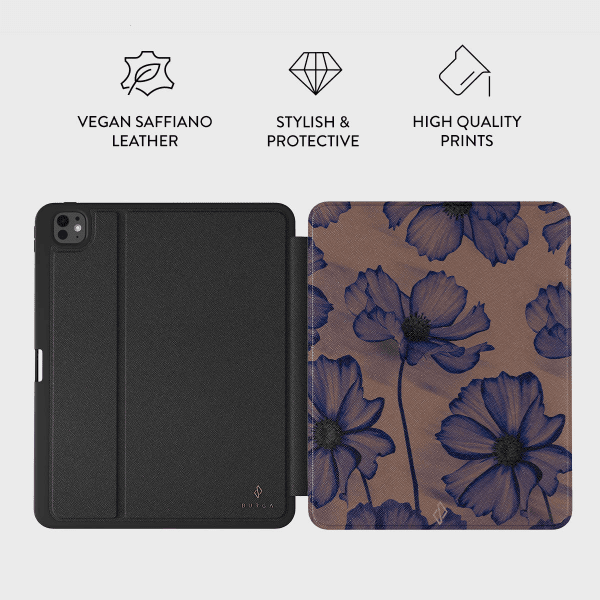 Burga iPad Pro 13 (M4/M5) Folio Velvet Night Cover