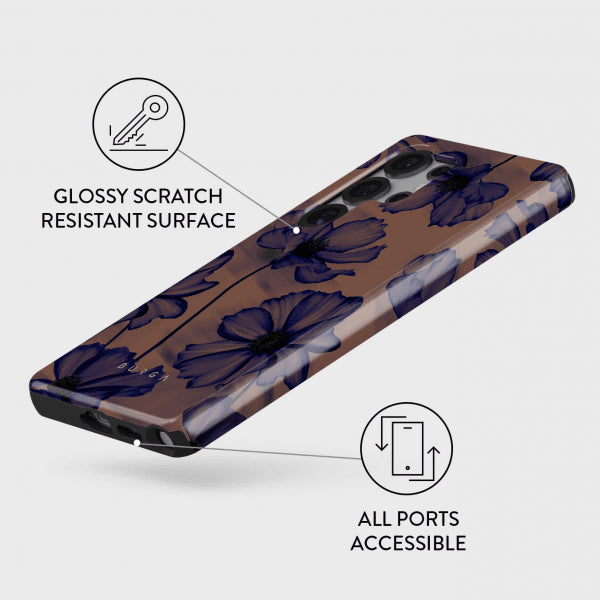 Burga Samsung Galaxy S25 Cover Tough Velvet Night
