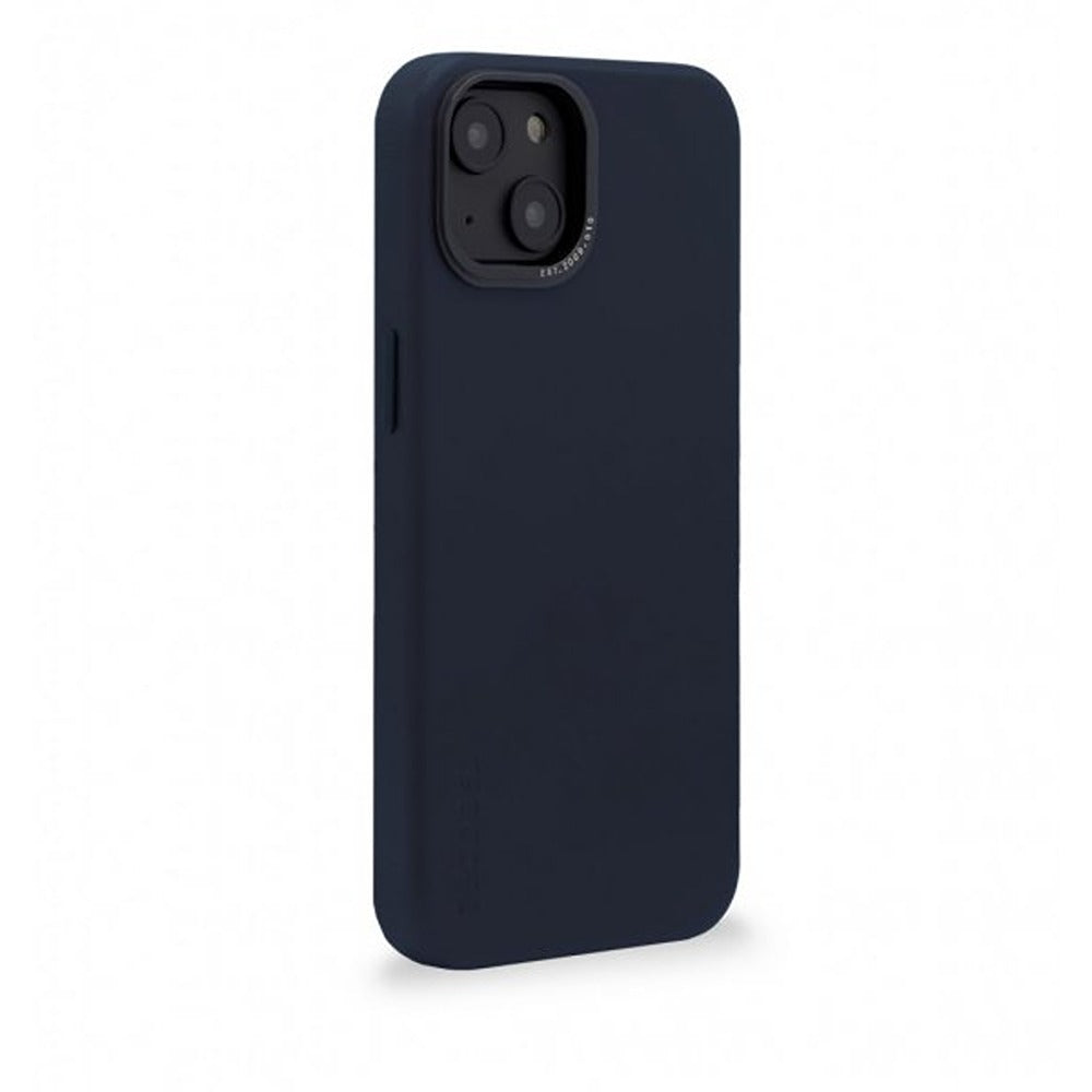 Decoded iPhone 14 Plus Cover Læder Bagside Navy