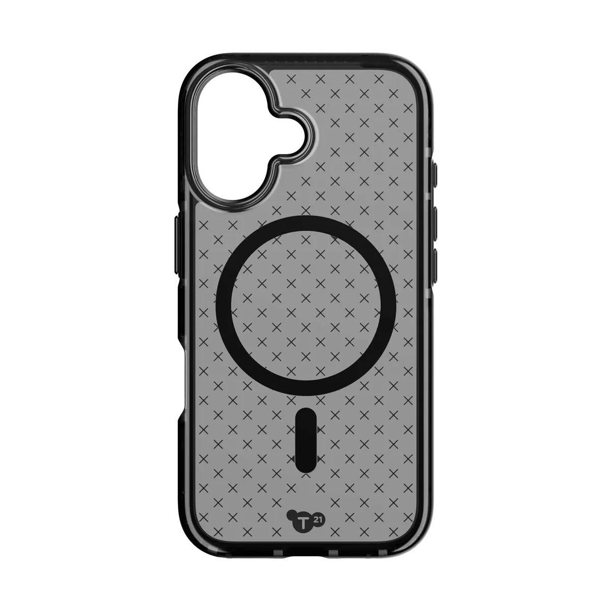 Tech21 iPhone 16 Cover EvoCheck MagSafe Smokey Sort