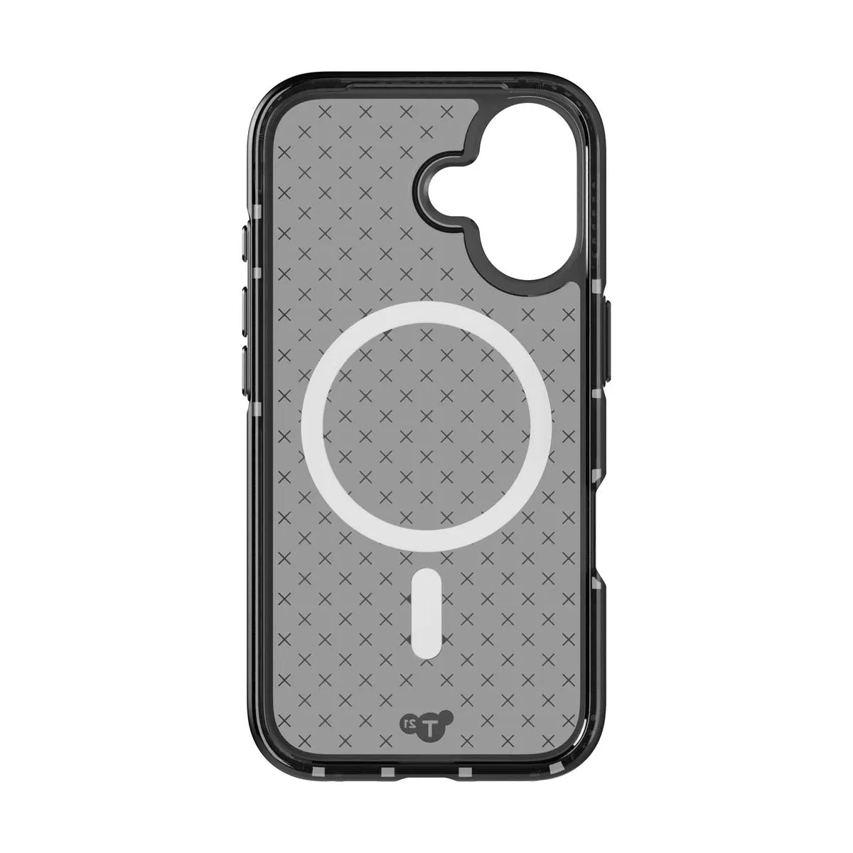 Tech21 iPhone 16 Cover EvoCheck MagSafe Smokey Sort