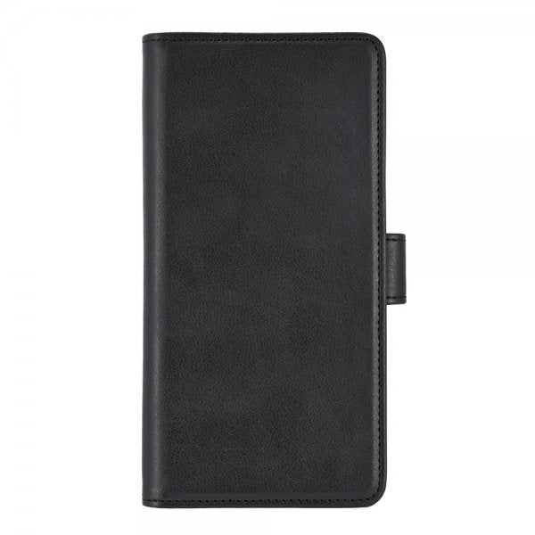 Essentials Xiaomi Redmi Note 14 5G Etui 2-i-1 Vegansk Læder Sort