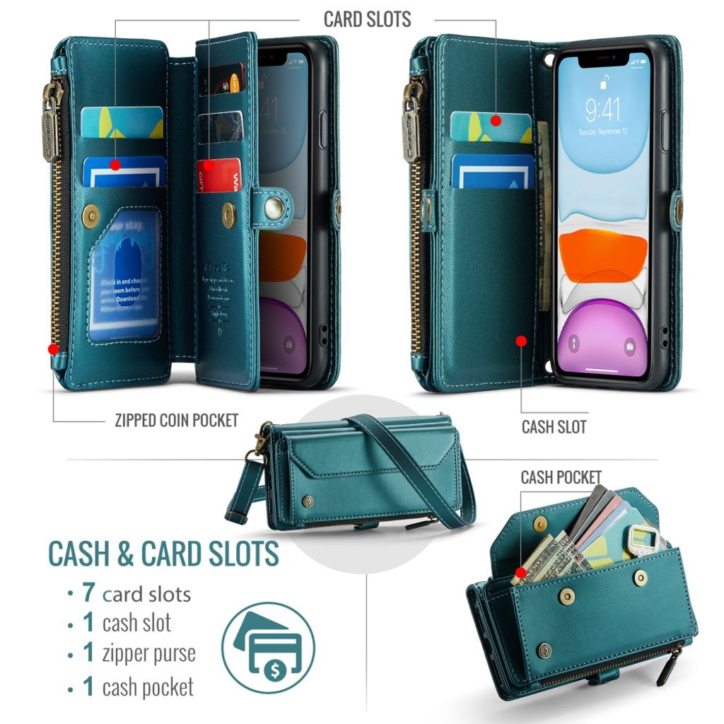 CaseMe iPhone 11 Etui C36 Series Grøn