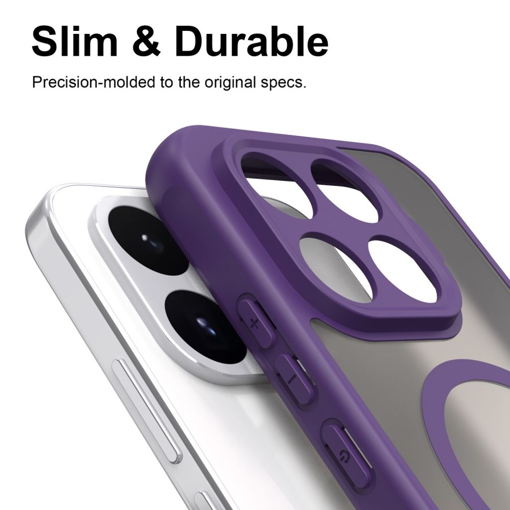 Xiaomi 17T Cover Frostet MagSafe Lilla