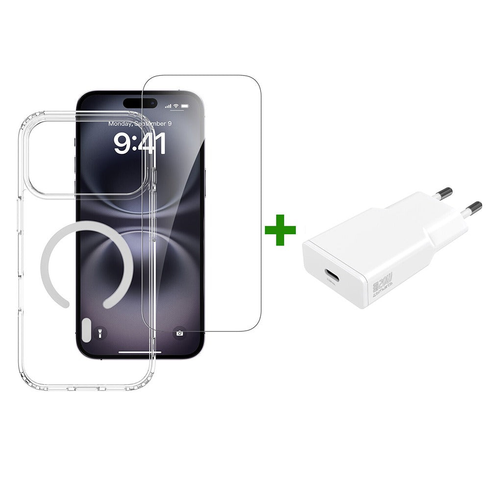 4smarts iPhone 17 Pro Max/iPhone 18 Pro Max 3in1 Premium-startsæt