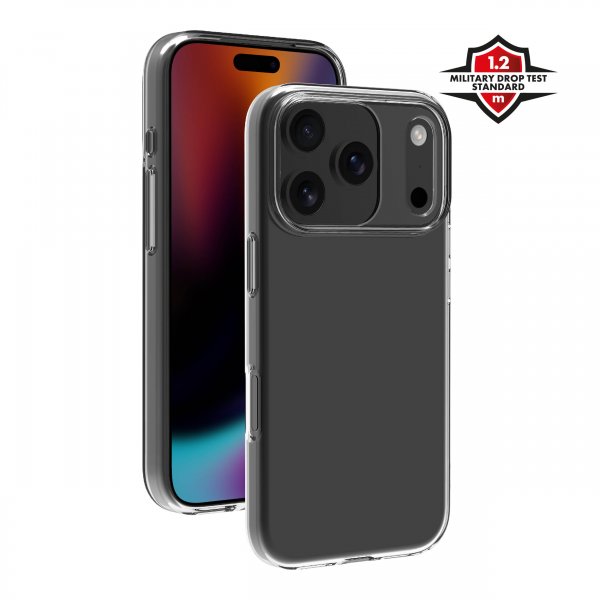 X2O iPhone 17 Pro Cover Blødt Klart Cover Gennemsigtigt