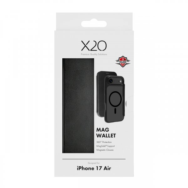 X2O iPhone Air Cover Mag Wallet Sort