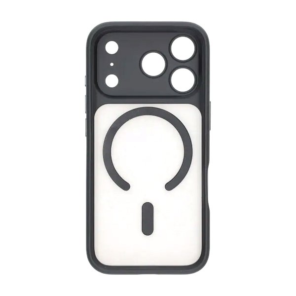 Rvelon iPhone 17 Pro Cover Kammerkant MagSafe Sort