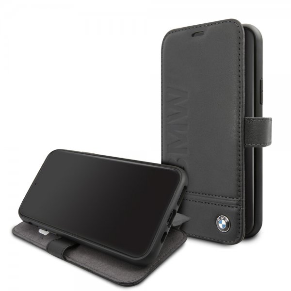 BMW iPhone 11 Pro Cover med Logo Sort