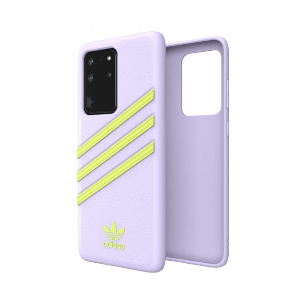 Adidas Samsung Galaxy S20 Ultra Cover OR 3 Stripes Snap Case Lilla