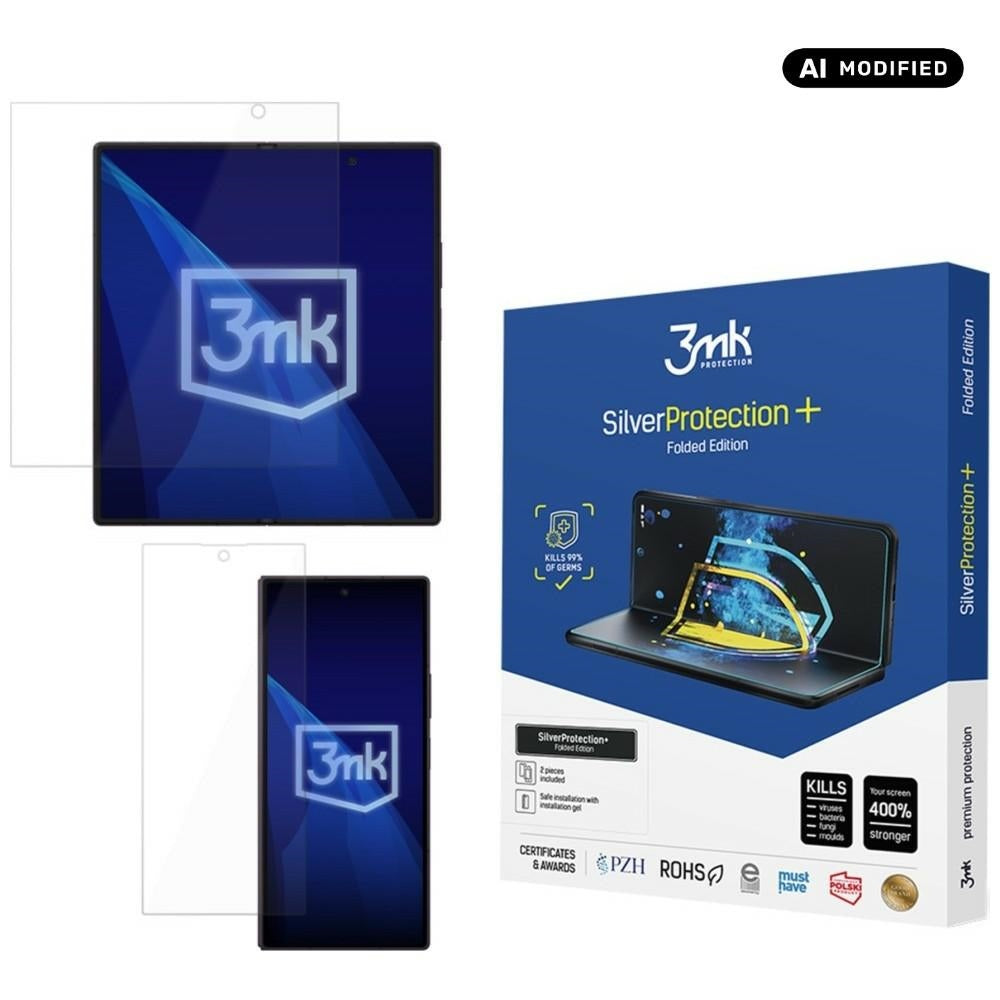 3mk Samsung Galaxy Z Fold 8 Ultra Skærmbeskytter SilverProtection+