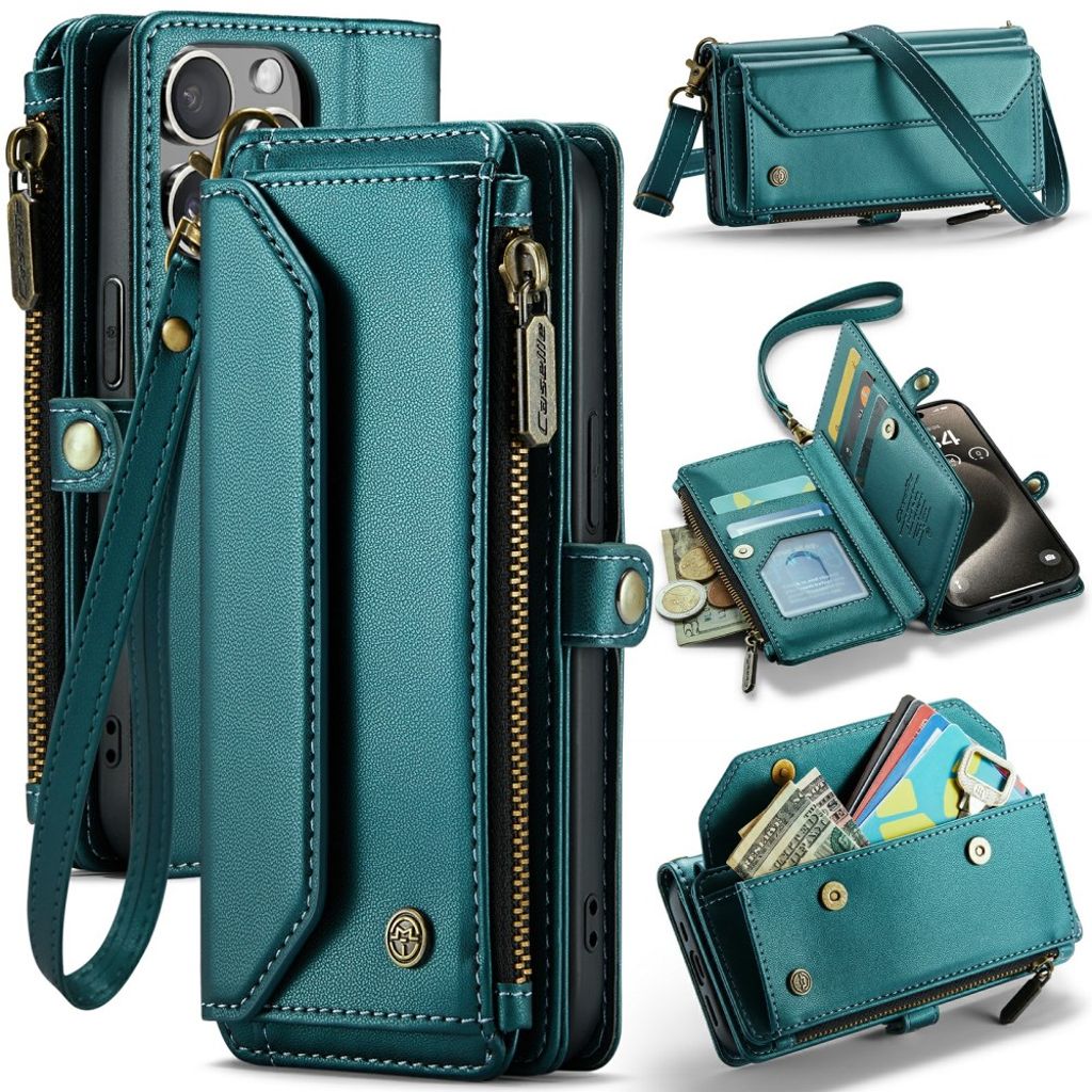 CaseMe iPhone 15 Pro Etui C36 Series Grøn