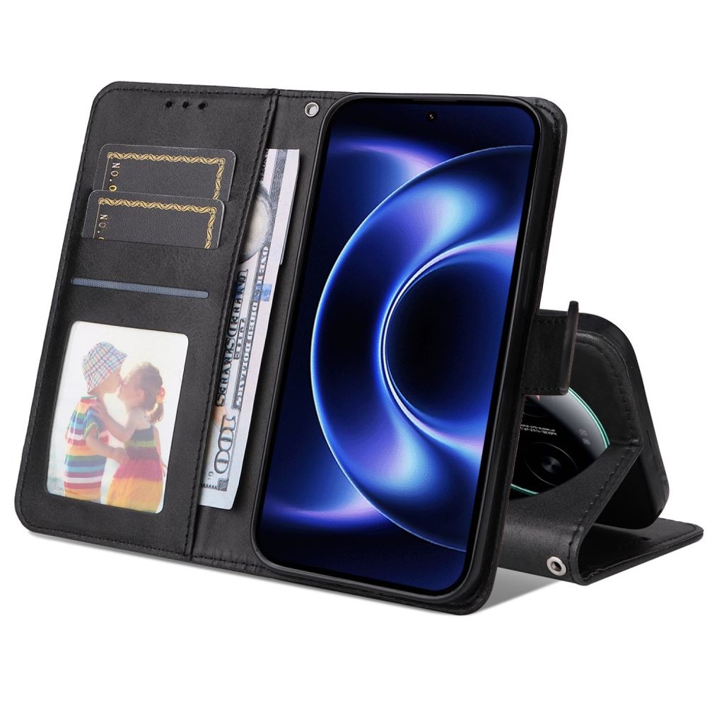 Xiaomi 17 Ultra Etui med Kortholder Sort