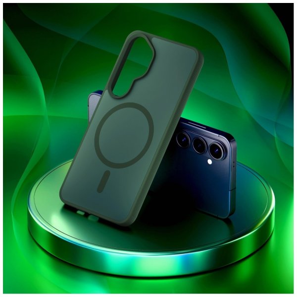 3mk Samsung Galaxy S26 Cover Smoke MagCase Grøn