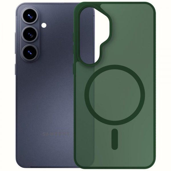 3mk Samsung Galaxy S26 Plus Cover Smoke MagCase Grøn