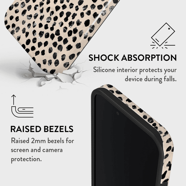 Burga iPhone 16e/iPhone 17e Cover Tough Almond Latte