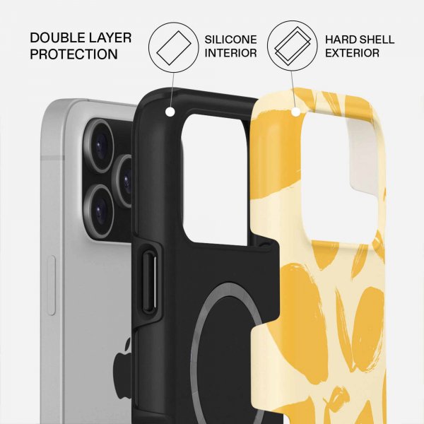 Burga iPhone 17 Pro Max Cover Tough MagSafe Lemon Tart