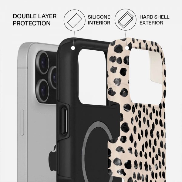 Burga iPhone 17 Pro Cover Tough MagSafe Almond Latte