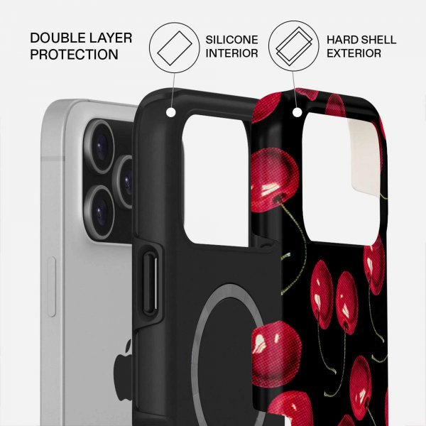 Burga iPhone 17 Pro Max Cover Tough MagSafe Cherrybomb