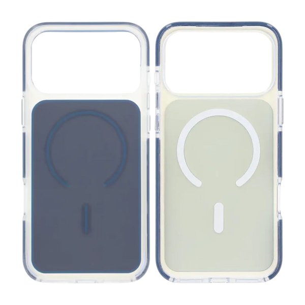 iPhone 17 Pro Cover Bumper MagSafe Blå