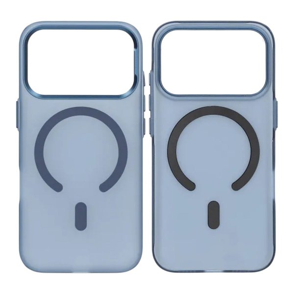 iPhone 17 Pro Cover Kameralinse MagSafe Lyseblå