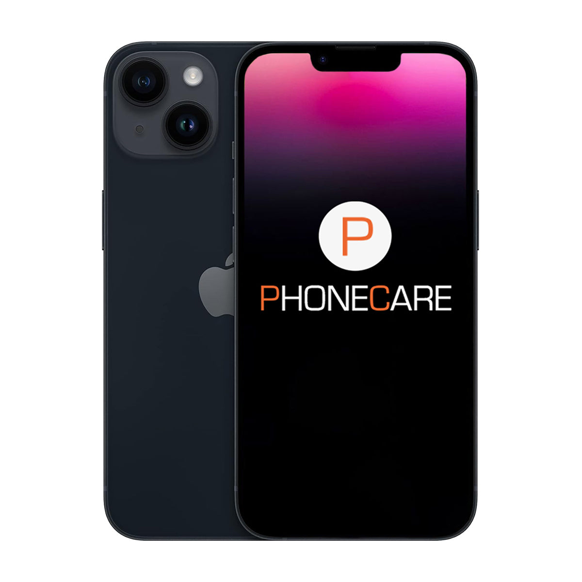 Brugt iPhone 14 128GB Sort - Brugt stand