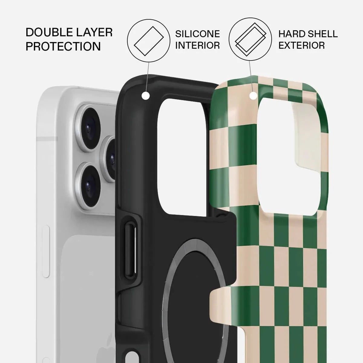 Burga iPhone 17 Pro Cover Tough MagSafe Ivy League