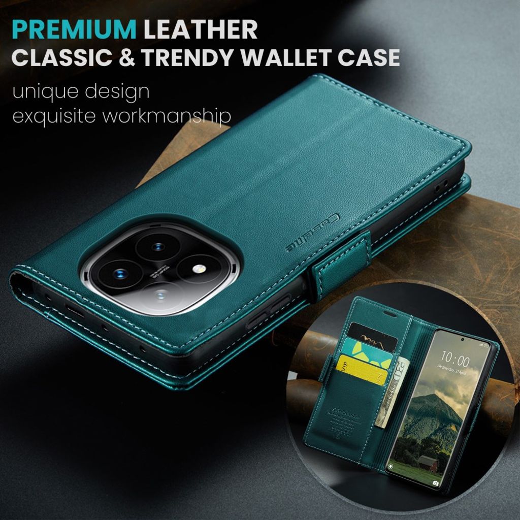 CaseMe Xiaomi Redmi Note 14 Pro 5G/14 Pro Plus 5G Etui 023 Series Grøn