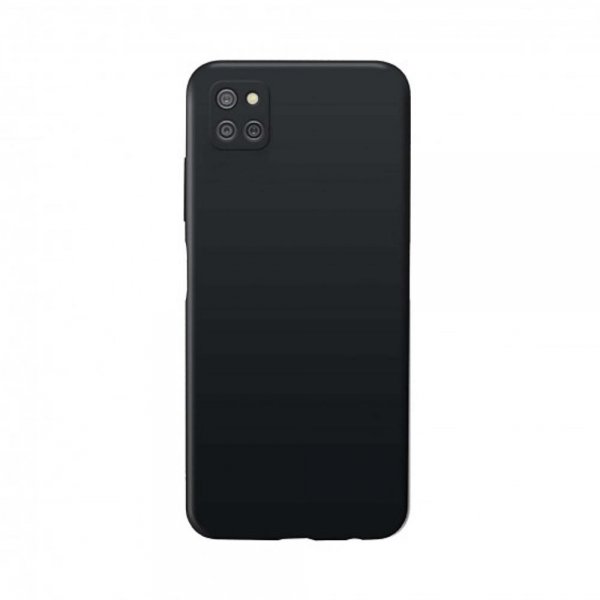 Xqisit Samsung Galaxy A03 Cover Silikone Sort