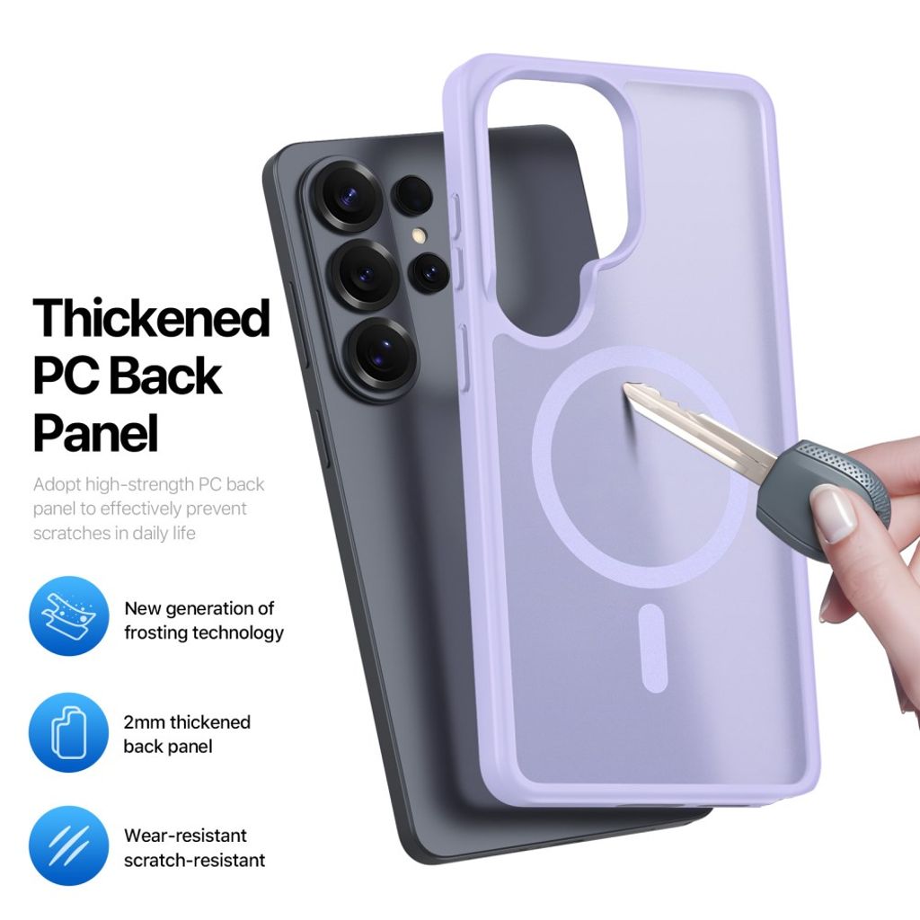 Dux Ducis Samsung Galaxy S26 Ultra Cover Yind Series MagSafe Lilla