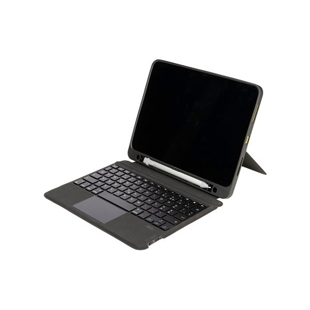 Tucano iPad 10.9 (gen 10)/iPad 11 (A16) Etui med Tastatur Tasto Sort