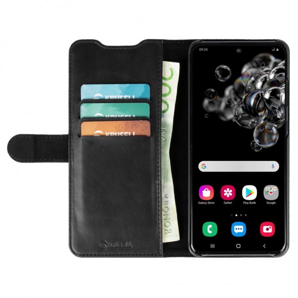 Krusell Samsung Galaxy S20 Etui PhoneWallet Sort
