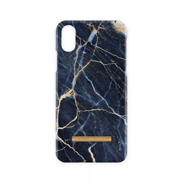 Onsala iPhone X/Xs Cover Fashion Edition Black Galaxy Marble