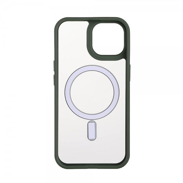 Onsala iPhone 15 Cover Bumper MagSeries Grøn
