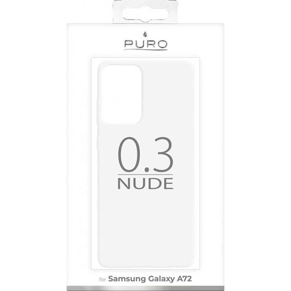 Puro Samsung Galaxy A72 Cover Nude Transparent