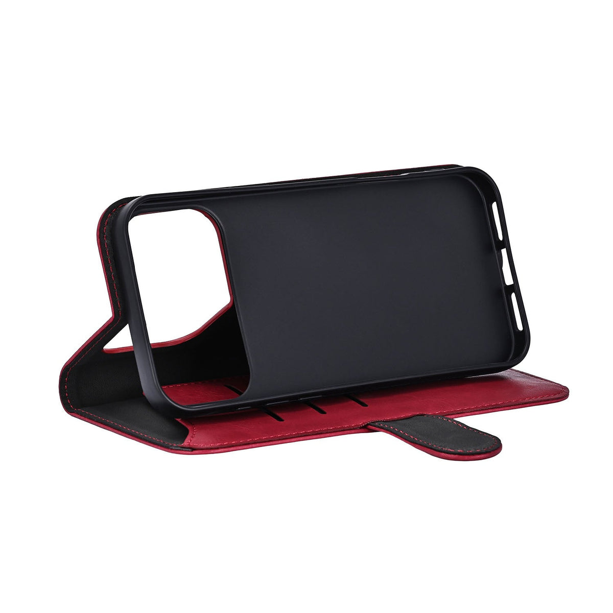 Gear iPhone 17 Pro Max/iPhone 18 Pro Max Etui med 3 Kortholder Rød