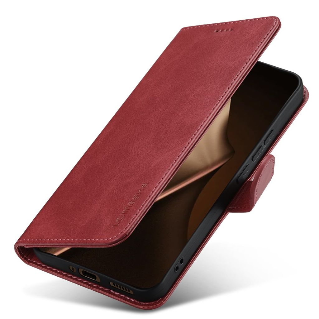 Lc.Imeeke Xiaomi 17T Etui med Kortholder Stativfunktion Lyserød