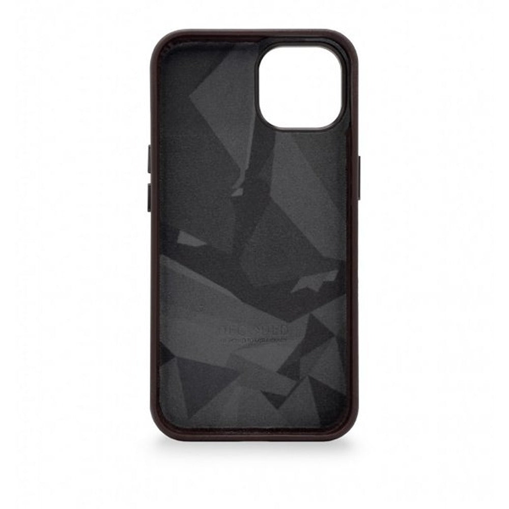 Decoded iPhone 14 Plus Cover Læder Bagside Brun