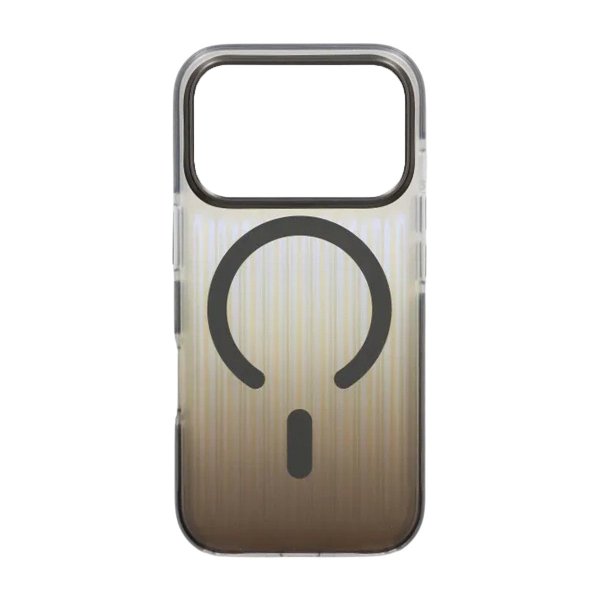 iPhone 17 Pro Cover Bølget MagSafe Grå