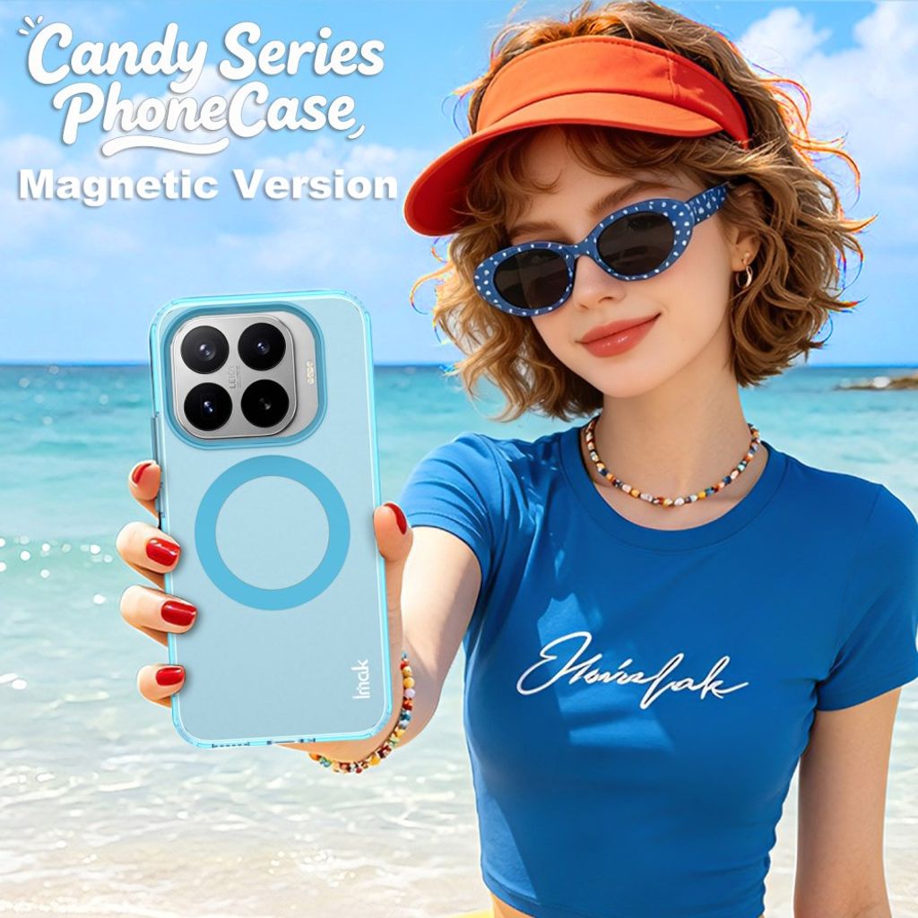 Imak Xiaomi 17T Pro Cover Candy Color MagSafe Blå