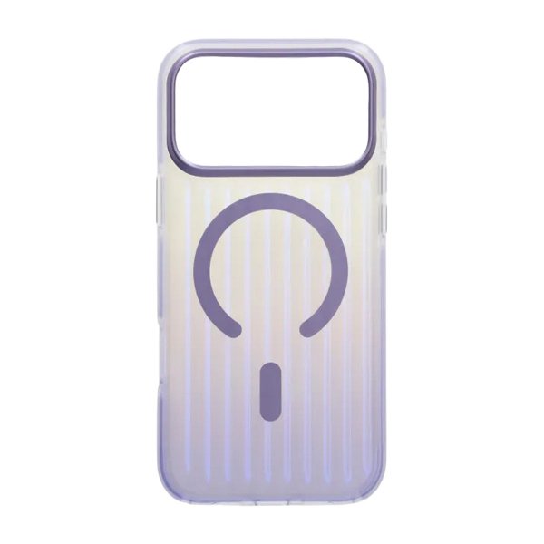 iPhone 17 Pro Cover Bølget MagSafe Lyslilla