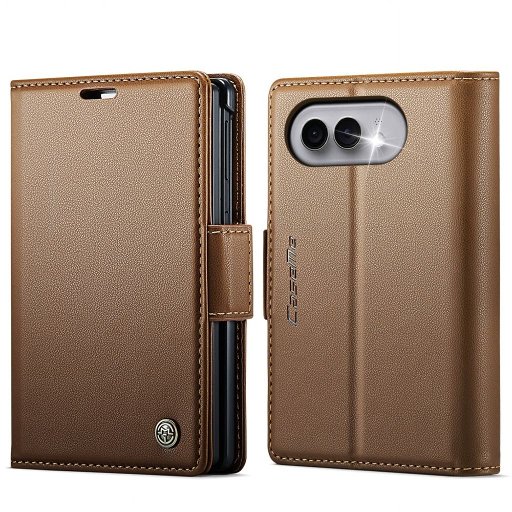 CaseMe iPhone Duo Etui 023 Series Brun