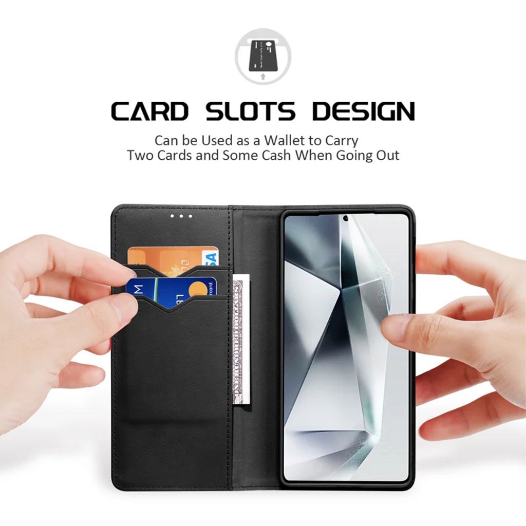 Dux Ducis Samsung Galaxy S25 Ultra Etui Hivo Series Sort