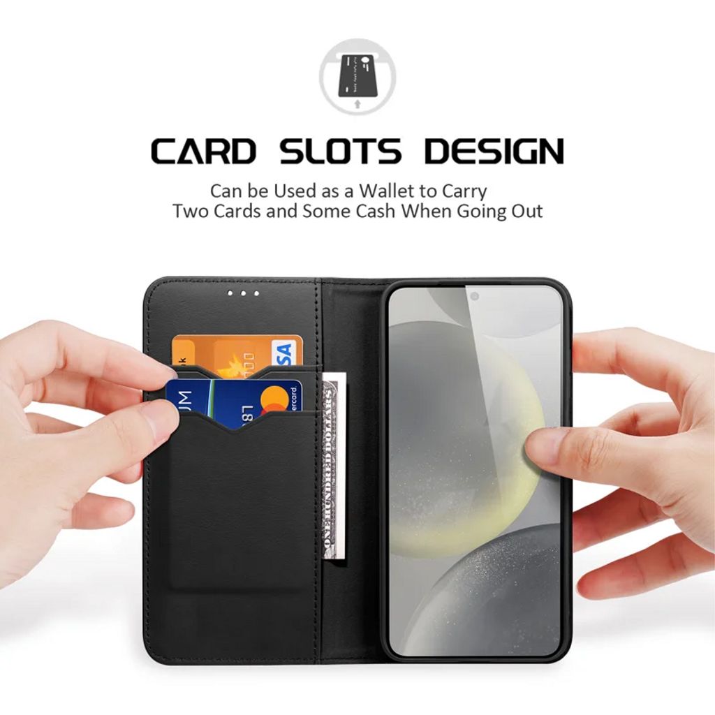 Dux Ducis Samsung Galaxy S25 Plus Etui Hivo Series Sort